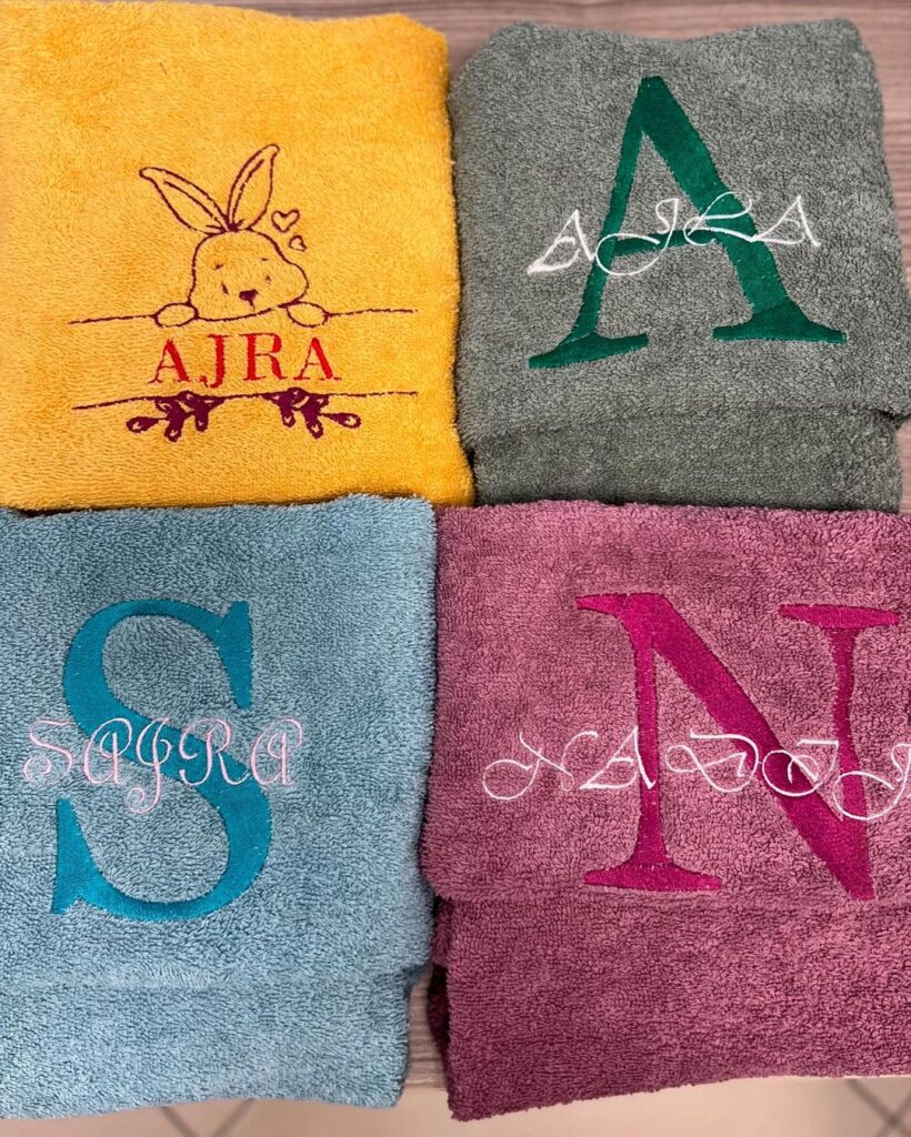 four towels